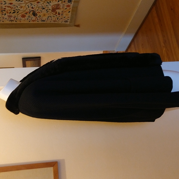 Fields of Tulsa vintage black fur collared jacket - Picture 5 of 15